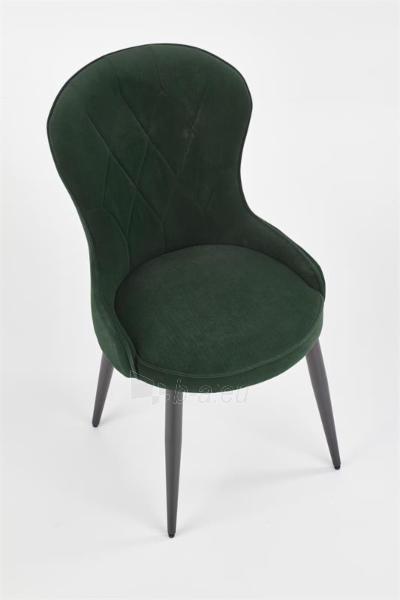 Valgomojo kėdė K366 tamsiai žalia paveikslėlis 7 iš 8