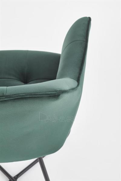 Valgomojo kėdė K377 tamsiai žalia paveikslėlis 7 iš 12