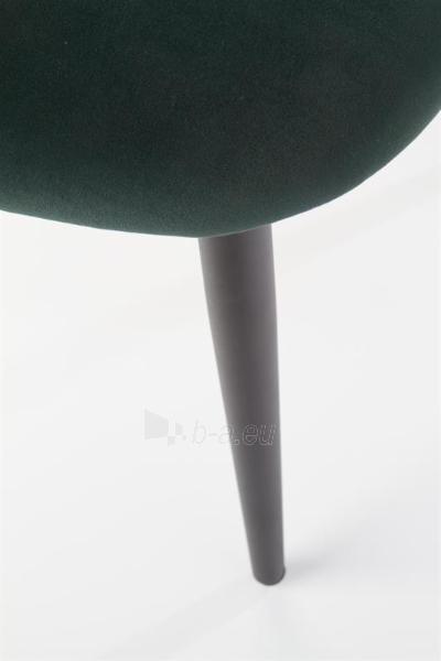 Dining chair K-384 dark green paveikslėlis 9 iš 12