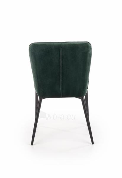 Dining chair K-399 dark green paveikslėlis 6 iš 11