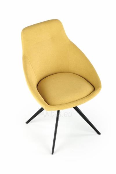 Valgomojo kėdė K431 geltona paveikslėlis 3 iš 8