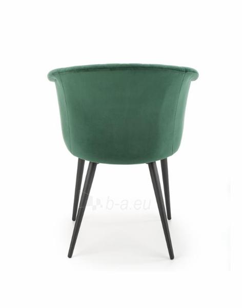 Valgomojo kėdė K-421 tamsiai žalia paveikslėlis 2 iš 9