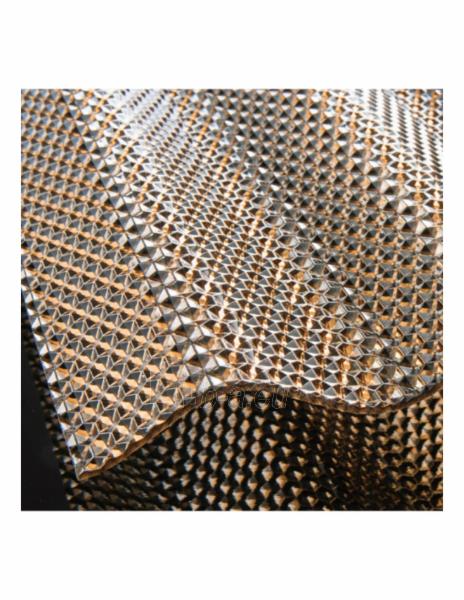 Banguotas polikarbonato lakštas su korio efektu (Diamond) 2,8x1045x6000, bronza Paveikslėlis 1 iš 1 310820253754