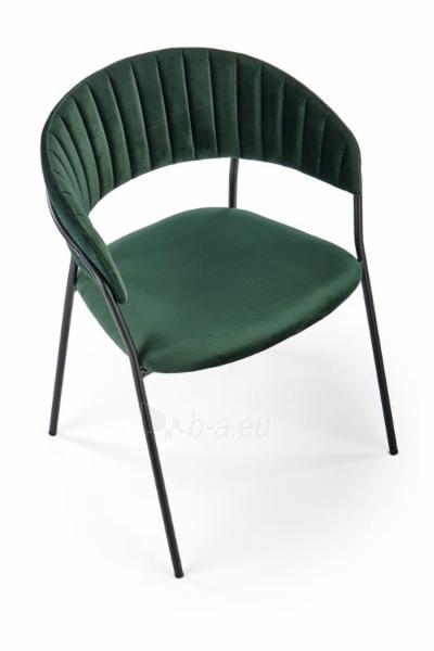 Valgomojo kėdė K-426 tamsiai zaļš paveikslėlis 7 iš 10