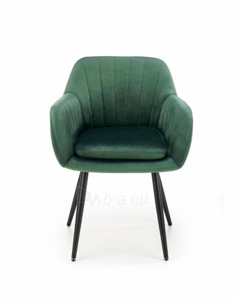Valgomojo kėdė K-429 tamsiai žalia paveikslėlis 5 iš 7