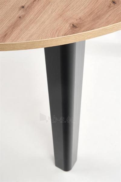 Valgomojo stalas RINGO artisan ąžuolas/juoda paveikslėlis 3 iš 15