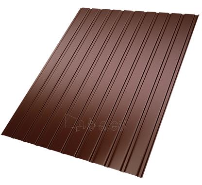 Trapezoidal profile steel roof Bilka T8 (sieninis) 0,45 mm blizgus paveikslėlis 3 iš 3