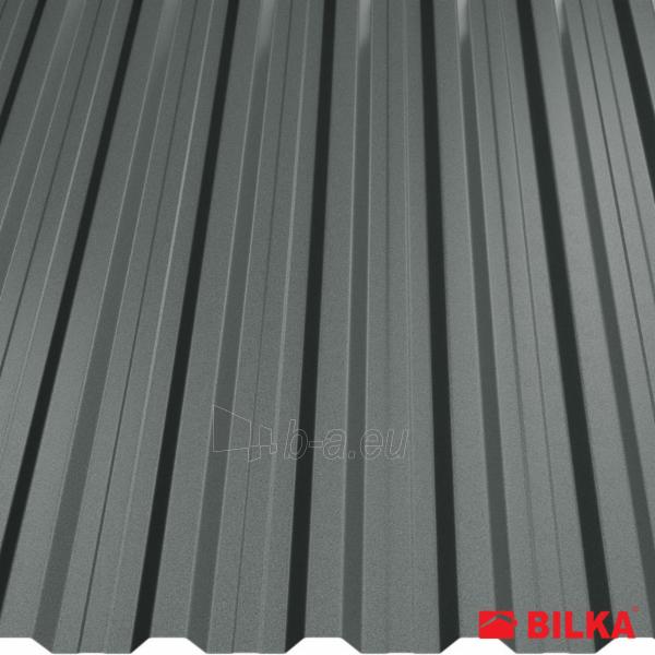Trapezoidal profile steel roof Bilka Trapez T18 (stoginis / sieninis) 0,45 mm matinis paveikslėlis 1 iš 2