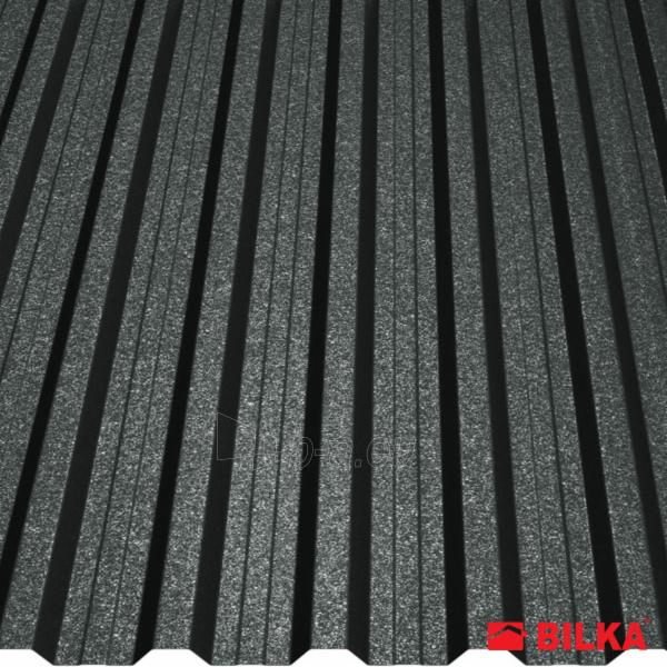Trapezoidal profile steel roof Bilka Trapez T18 (stoginis / sieninis) 0,5 mm GrandeMat paveikslėlis 1 iš 2