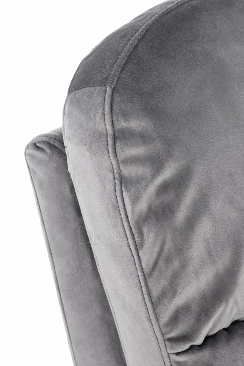 Fotelis FELIPE 2 pilkos spalvos su išskleidžiamu pakoju paveikslėlis 10 iš 12