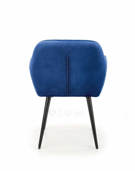 Valgomojo kėdė K429 tamsiai mėlyna paveikslėlis 2 iš 7