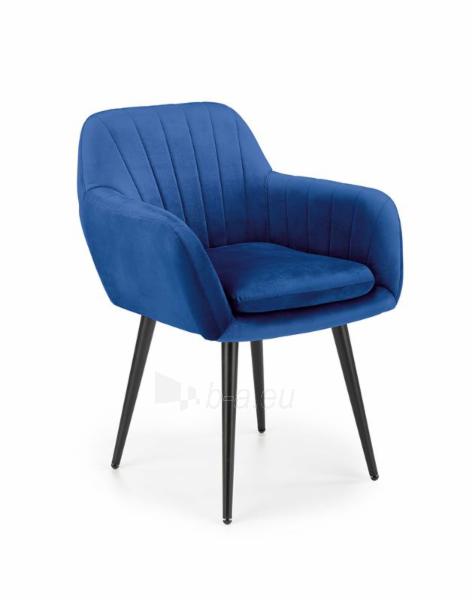 Valgomojo kėdė K429 tamsiai mėlyna paveikslėlis 1 iš 7