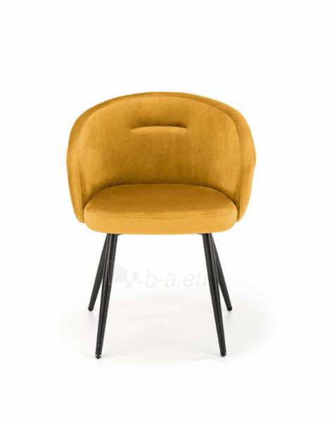 Dining chair K-430 mustard paveikslėlis 3 iš 5