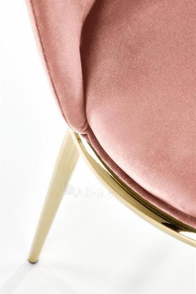 Valgomojo kėdė K460 rožinė paveikslėlis 6 iš 10