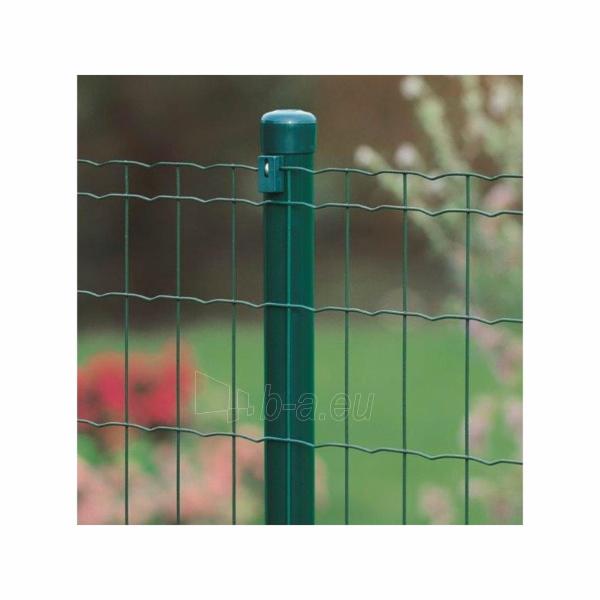 Fence posts rounded tinklinei tvorai EURO FENCE 48x2500 žalias paveikslėlis 2 iš 2