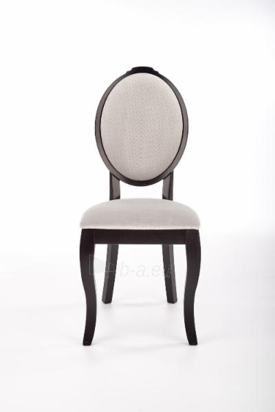 VELO juodos / smėlio spalvos medinė kėdė paveikslėlis 5 iš 8