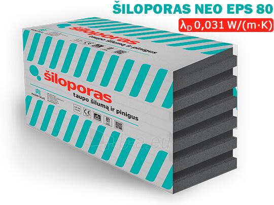 Expanded polystyrene EPS80 NEOPORAS (985x485x250) Half-interfitting edge (pak 0.23886 m3/ 0.955 m2) paveikslėlis 1 iš 1