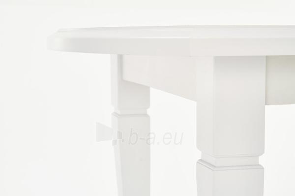 Valgomojo stalas FRYDERYK 160/240 izvelkamais baltas paveikslėlis 8 iš 10
