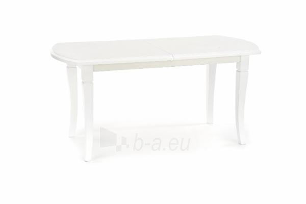 Valgomojo stalas FRYDERYK 160/240 izvelkamais baltas paveikslėlis 5 iš 10