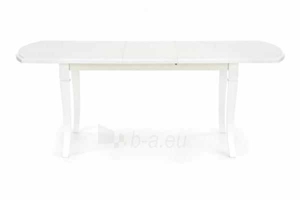 Valgomojo stalas FRYDERYK 160/240 izvelkamais baltas paveikslėlis 2 iš 10