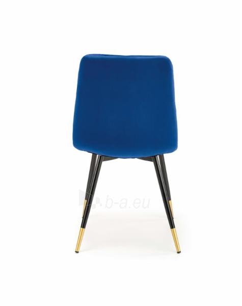 Valgomojo kėdė K438 tamsiai mėlyna paveikslėlis 2 iš 5