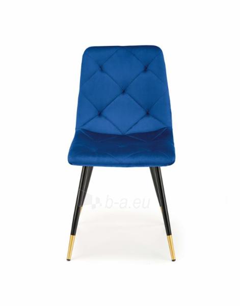 Valgomojo kėdė K438 tamsiai mėlyna paveikslėlis 5 iš 5