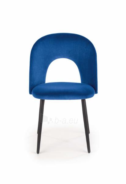Valgomojo kėdė K384 tamsiai mėlyna paveikslėlis 9 iš 11