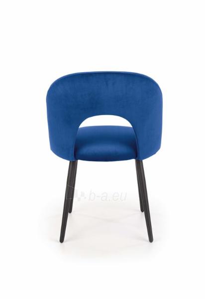 Valgomojo kėdė K384 tamsiai mėlyna paveikslėlis 6 iš 11