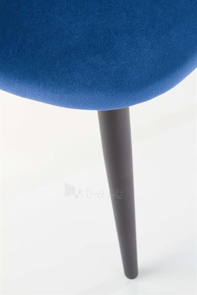 Valgomojo kėdė K384 tamsiai mėlyna paveikslėlis 5 iš 11