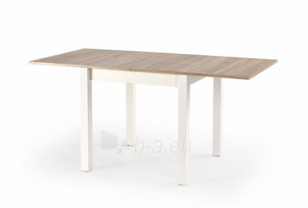 Valgomojo stalas Gracjan sonoma ąžuolas / balta paveikslėlis 2 iš 4