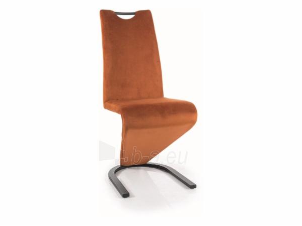 Valgomojo kėdė H-090 velvetas cinamono paveikslėlis 1 iš 1