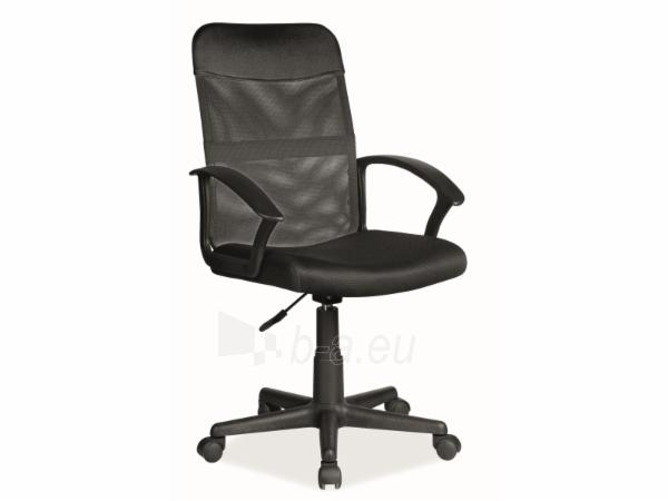 Biuro kėdė Q-702 juoda paveikslėlis 1 iš 1