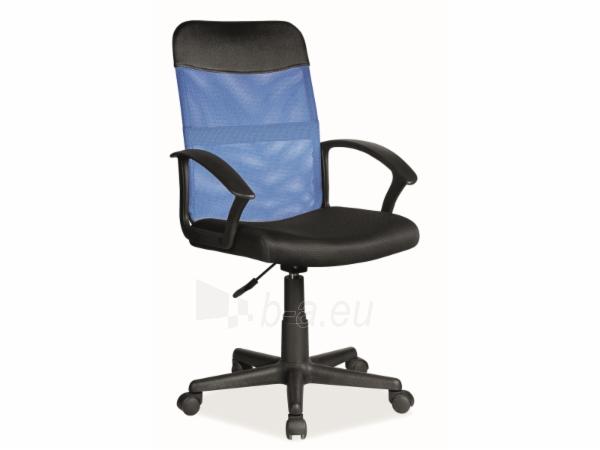 Biuro kėdė Q-702 žydra/juoda paveikslėlis 1 iš 1