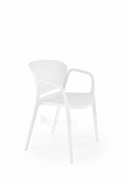 Lauko kėdė K-491 balta paveikslėlis 1 iš 8