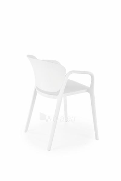 Lauko kėdė K-491 balta paveikslėlis 2 iš 8