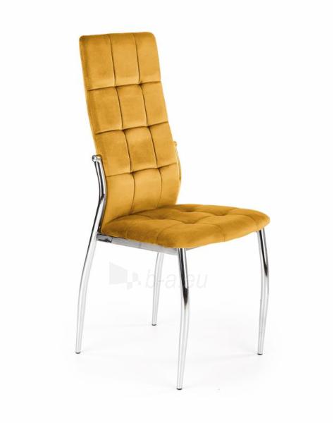 Dining chair K-416 mustard paveikslėlis 1 iš 1