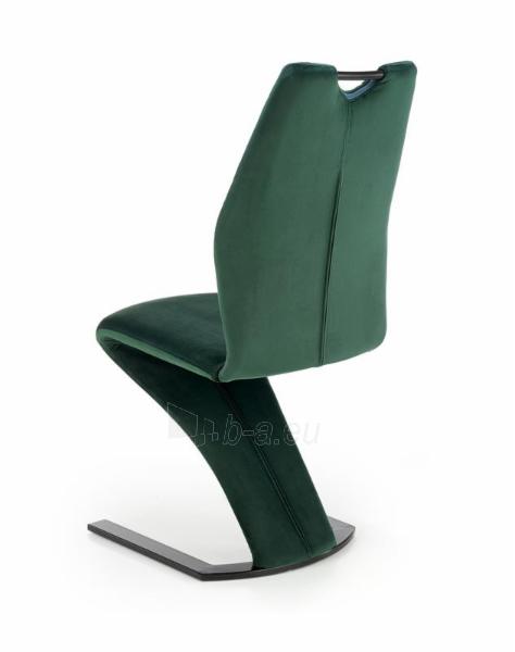Valgomojo kėdė K-442 tamsiai zaļš paveikslėlis 4 iš 5