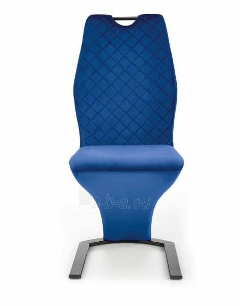 Valgomojo kėdė K442 tamsiai mėlyna paveikslėlis 8 iš 8