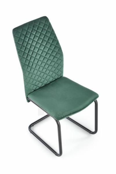 Valgomojo kėdė K-444 tamsiai zaļš paveikslėlis 4 iš 6