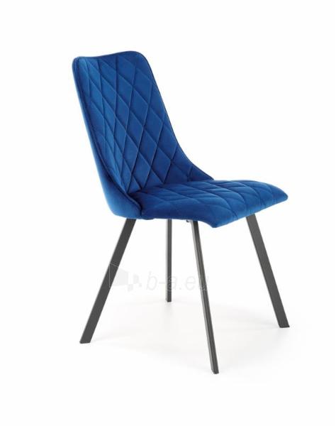 Valgomojo kėdė K-450 tamsiai zils paveikslėlis 1 iš 5