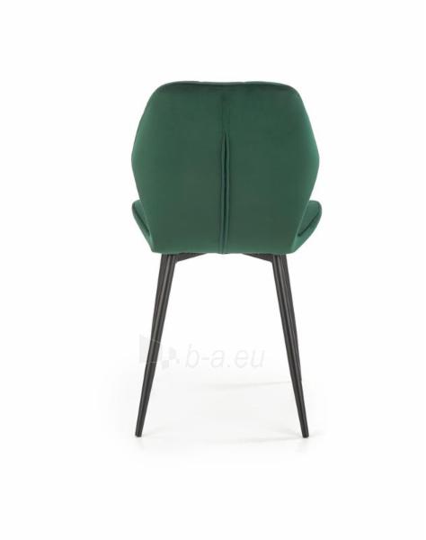 Valgomojo kėdė K453 tamsiai žalia paveikslėlis 4 iš 5