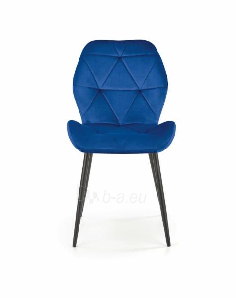Valgomojo kėdė K-453 tamsiai mėlyna paveikslėlis 4 iš 8