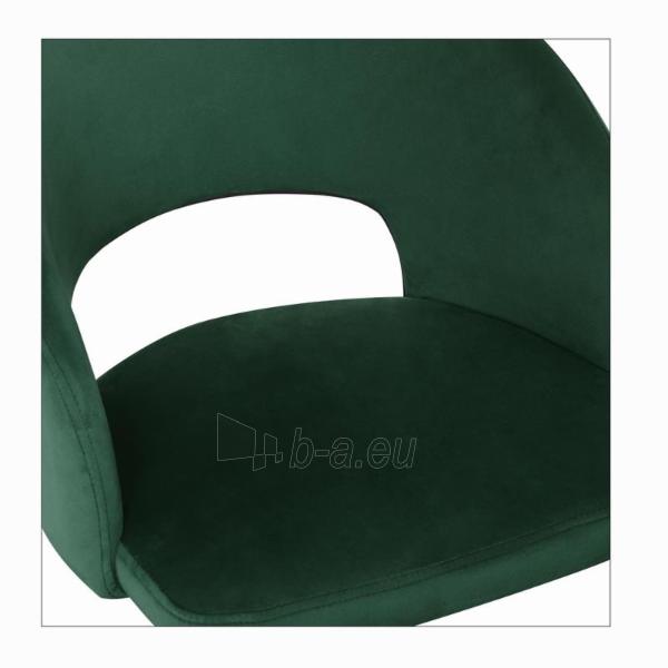 Valgomojo kėdė K-455 tamsiai žalia paveikslėlis 4 iš 6