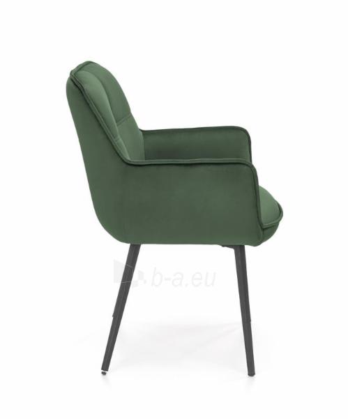 Valgomojo kėdė K463 tamsiai žalia paveikslėlis 3 iš 8