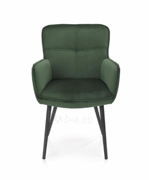 Valgomojo kėdė K463 tamsiai žalia paveikslėlis 5 iš 8