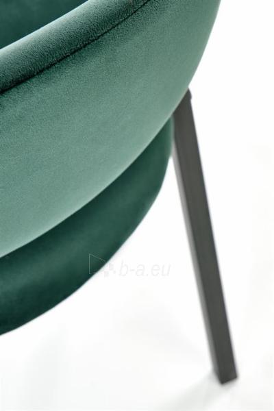Valgomojo kėdė K473 tamsiai žalia paveikslėlis 5 iš 6