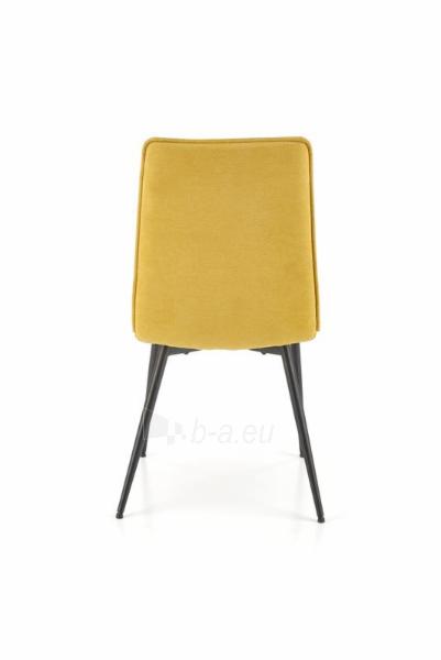 Dining chair K493 mustard paveikslėlis 5 iš 6