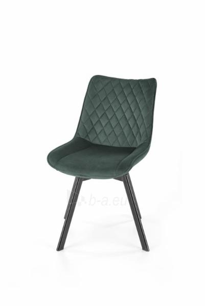 Dining chair K520 black / green paveikslėlis 6 iš 6