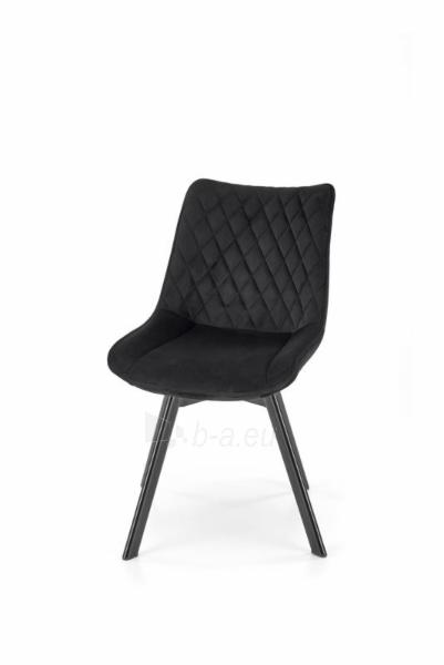Valgomojo kėdė K-520 juoda/juoda paveikslėlis 4 iš 4