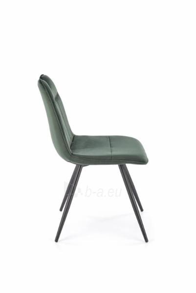 Valgomojo kėdė K-521 tamsiai zaļš paveikslėlis 6 iš 8